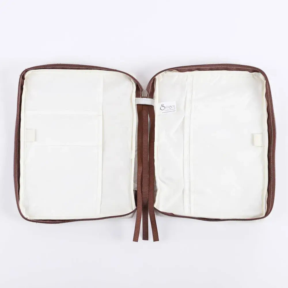 Canvas Bible Cover - Isaiah 40:8 Wildflowers - L