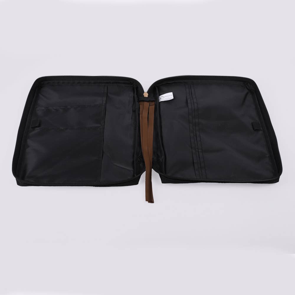 Bible Cover Canvas Cross Patch XL