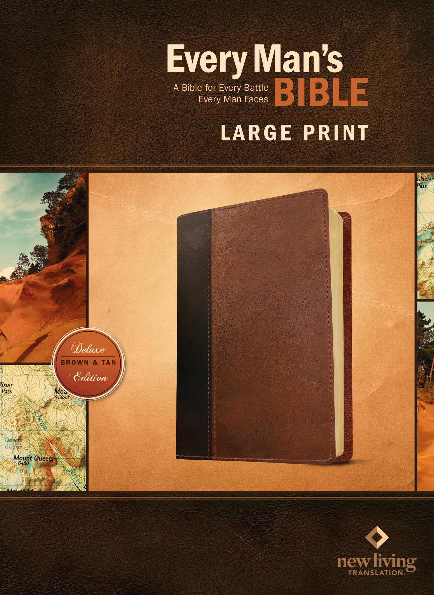 Every Man's Bible NLT, Large Print