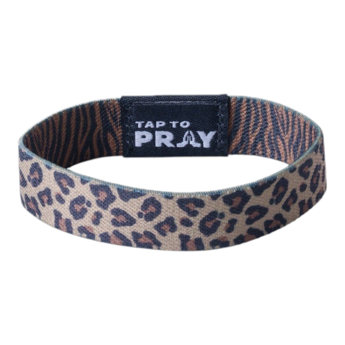 Tap To Pray® Wristband – Safari Leopard