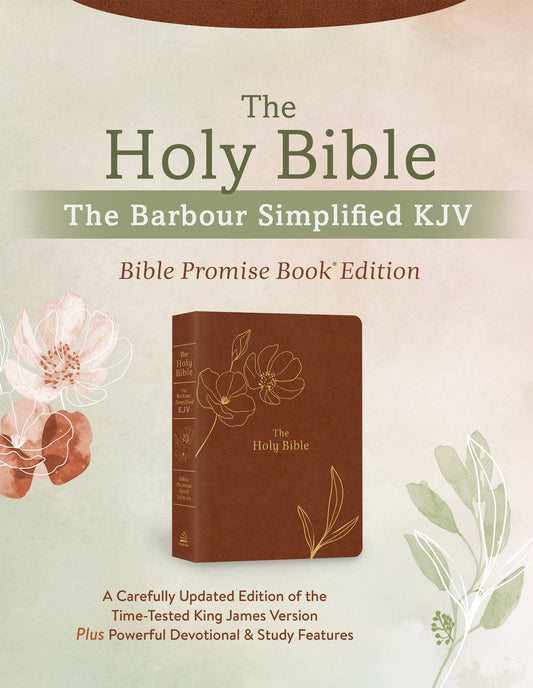 The Holy Bible: SKJV [Chestnut Floral]