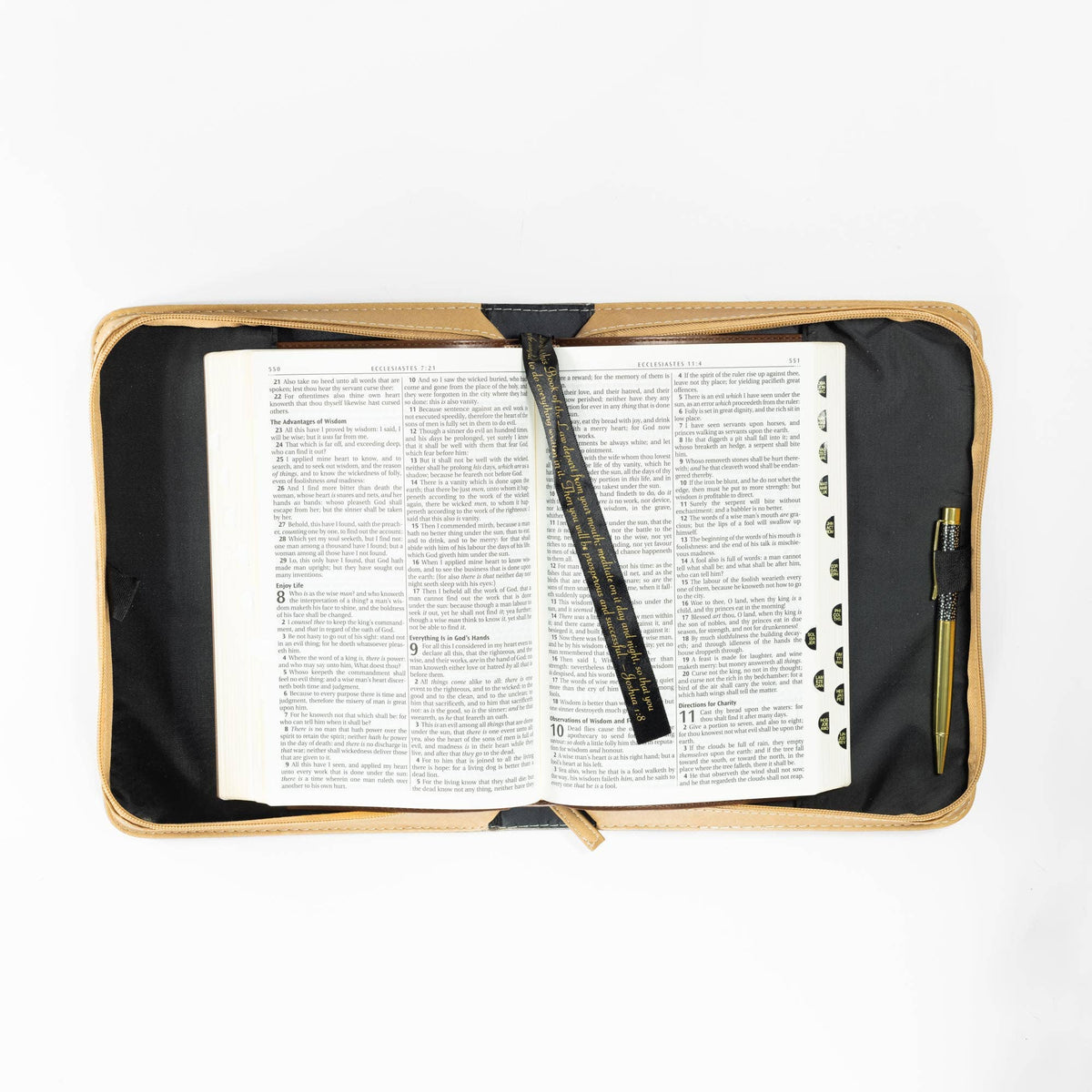 Divine Details: Bible Cover Brown Wings Of Eagles