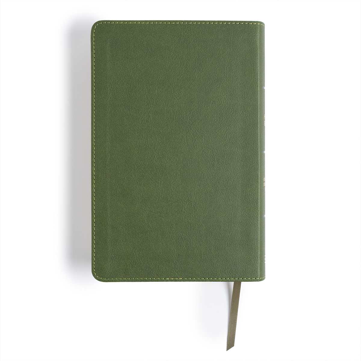 CSB Large Print Reference Bible, Olive LeatherTouch, Indexed