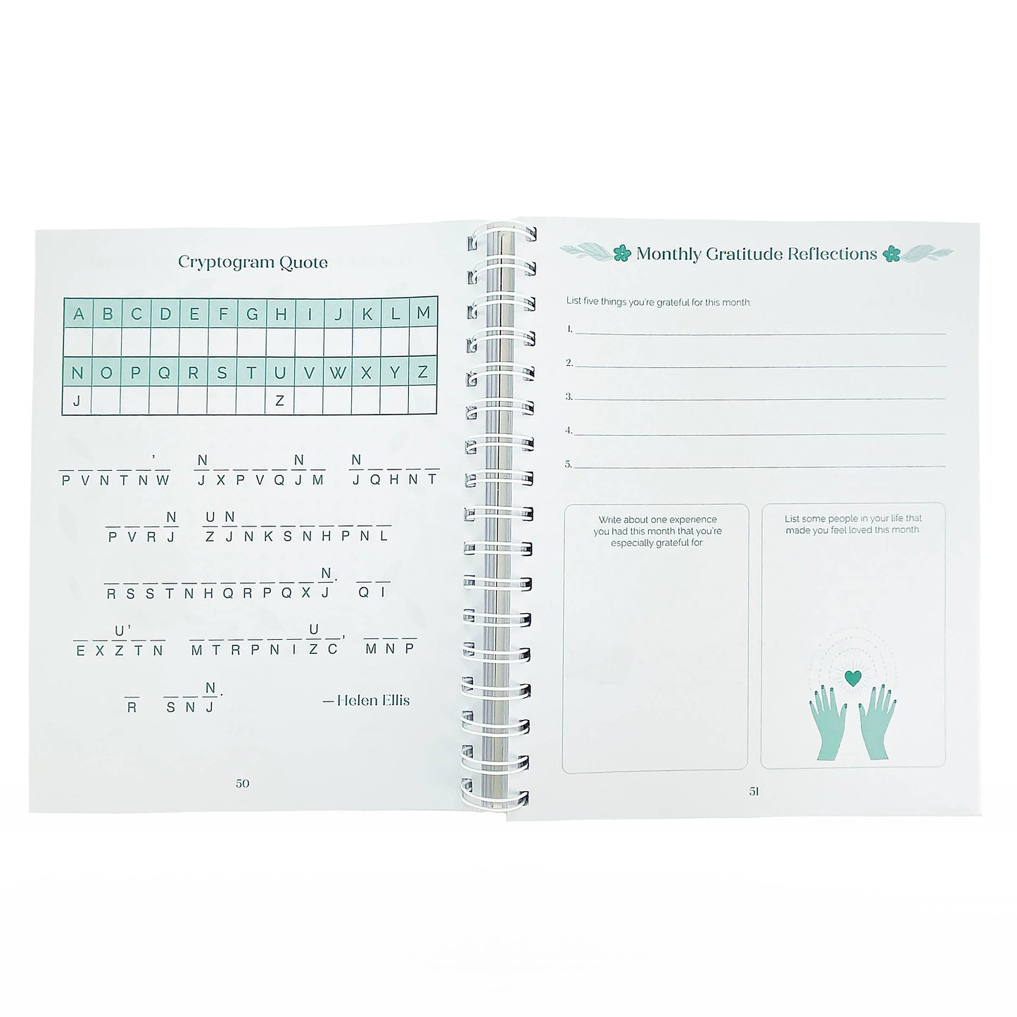 Gratitude Puzzle Journal (Mindfulness Activity Book)