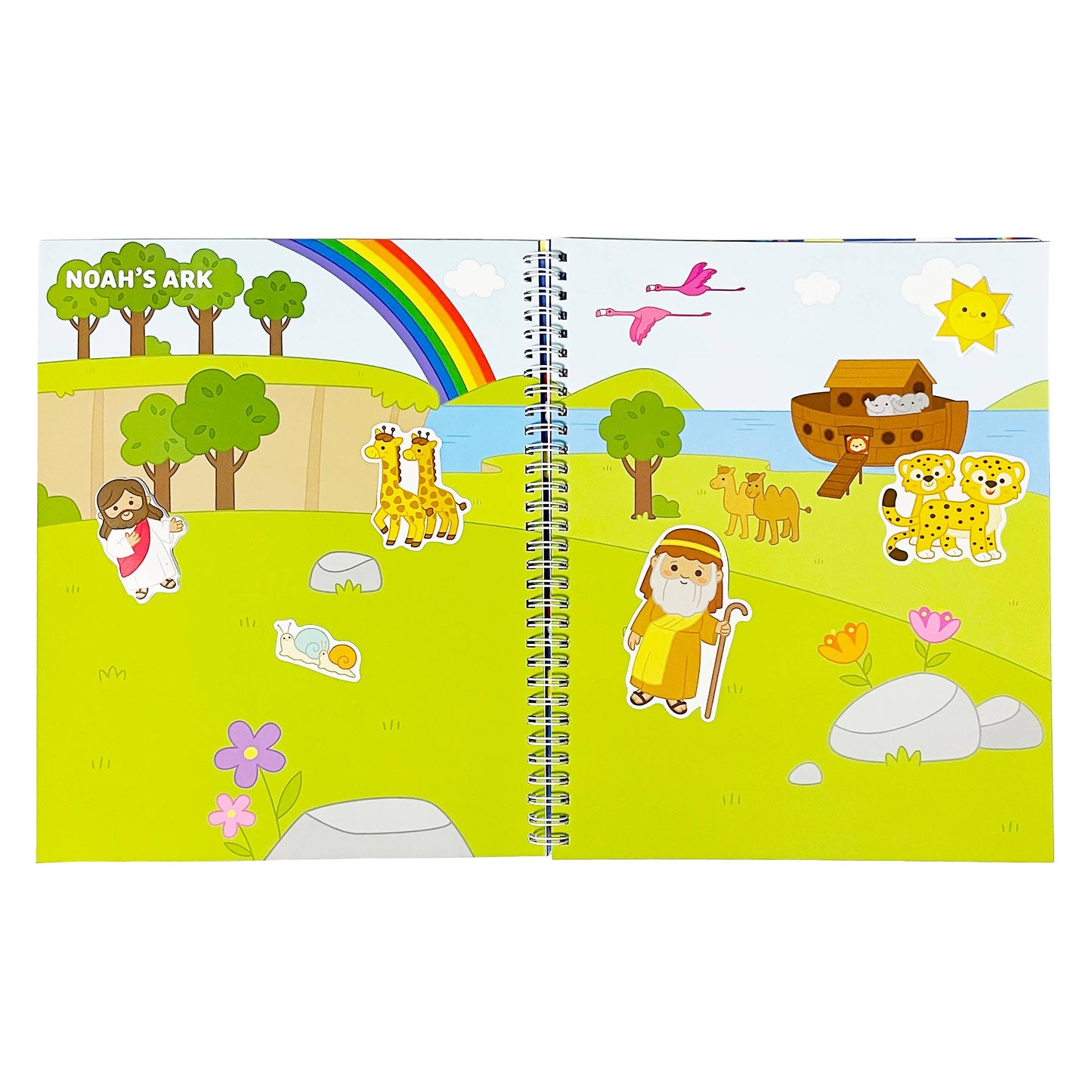 Bible Sticker Jesus Interactive Activity Book