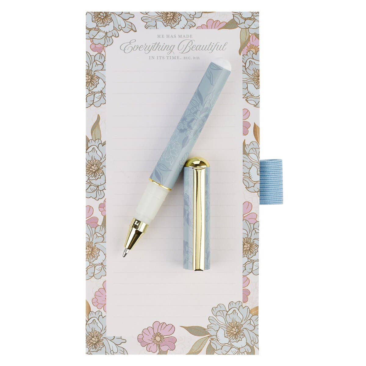 Magnetic Shopping List w/pen Everything Beautiful Ecc. 3:11