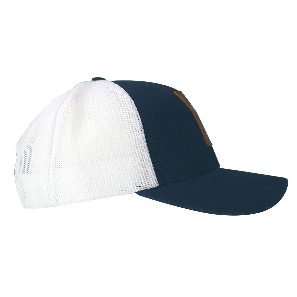 Kerusso Mens Cap Leather Cross
