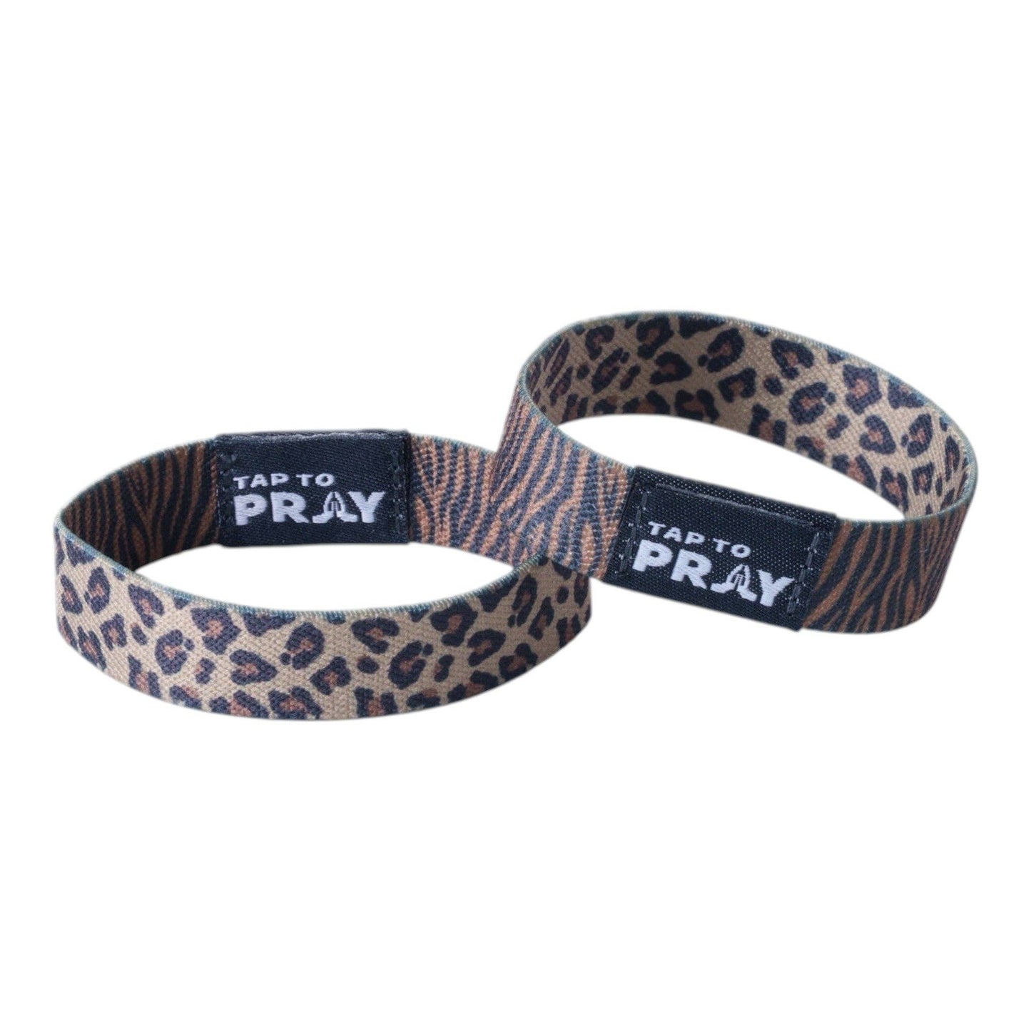 Tap To Pray® Wristband – Safari Leopard