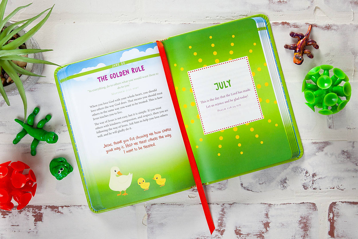 Jesus First for Kids (Daily Devotional, Back to School Gift)
